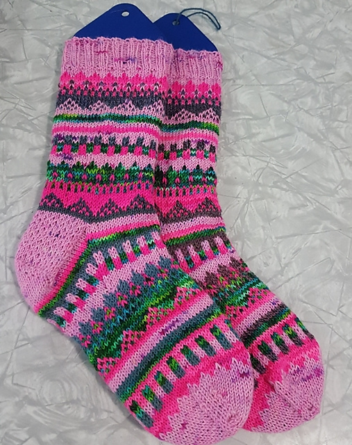 Carmen and Zoe Socks