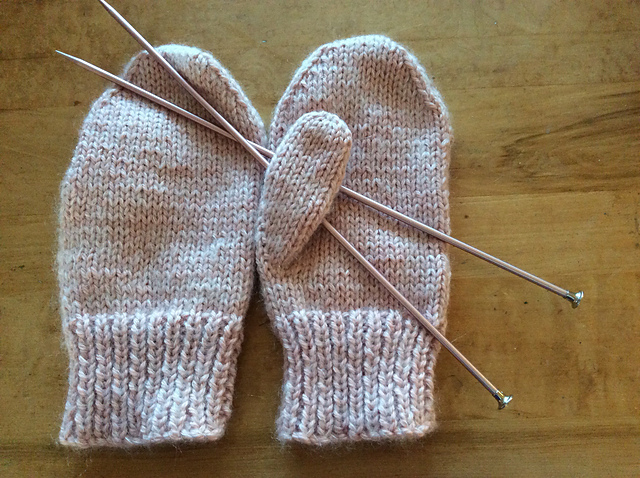"Pet the Bunny" Mitts