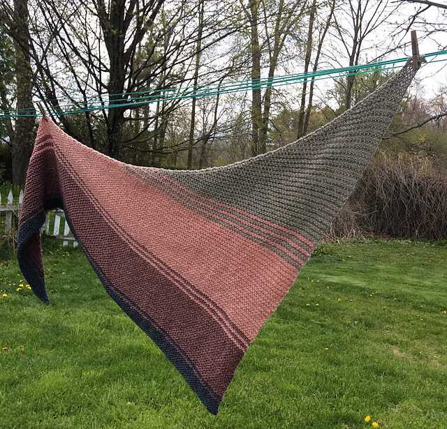 3...2...1...Cast Off! Shawl