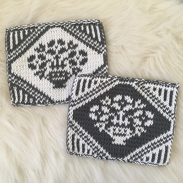 Flowers In A Vase Potholder