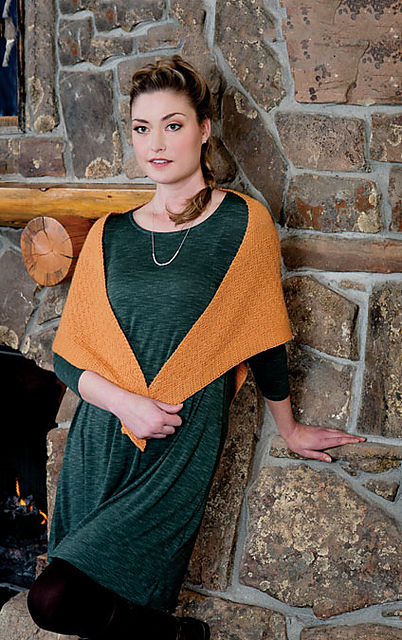 Apricot Shawl