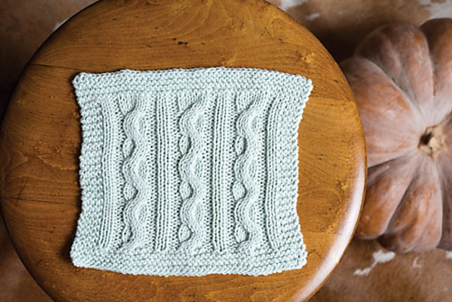 Curving Cables Swatch