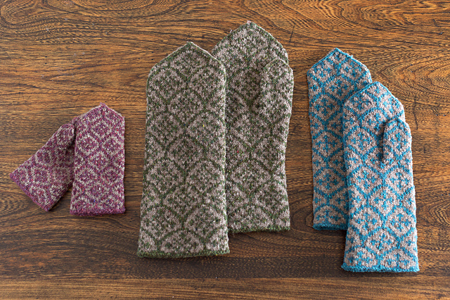 Latvian Mitten Family