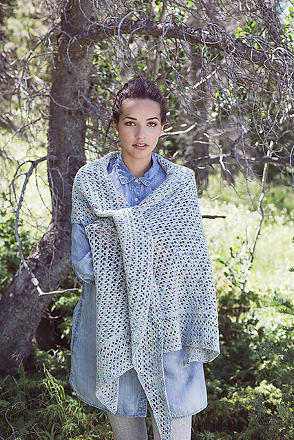 Shattered Quartz Shawl