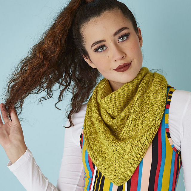 Yellow Brick Shawl