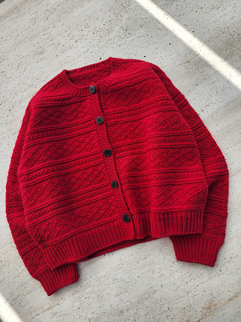 Ornament cardigan