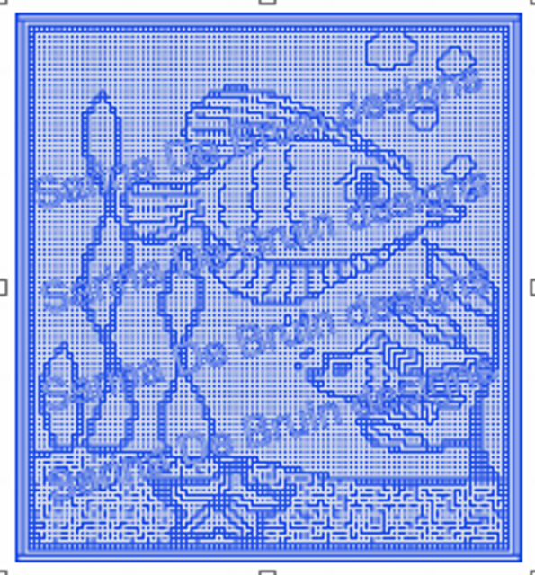 Ravelry: Interlocking fish pattern by Sarina De Bruin