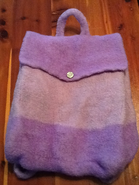 PaintBox Colors Felted Backpack