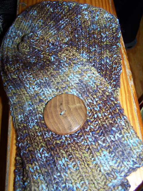 Diane's Big Button Neck Scarf