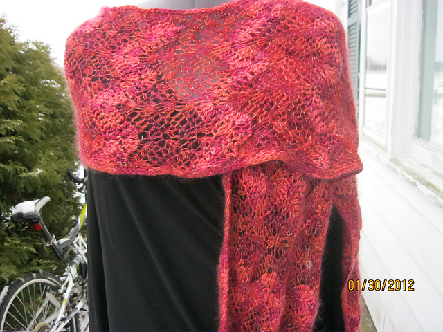 Chevron Mini-Stole/Scarf