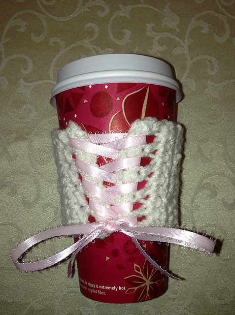 Coffee Cup Corset Cozy