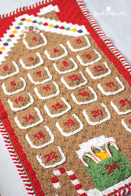 Gingerbread House Advent Calendar