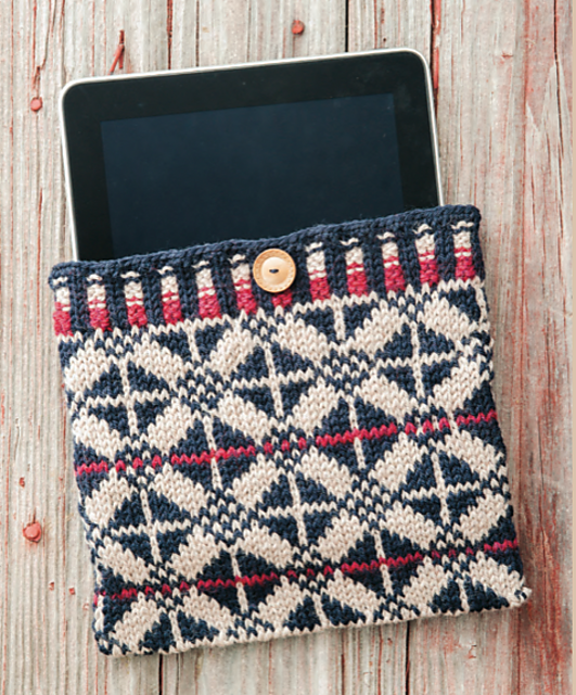 Fair Isle Tablet Cover