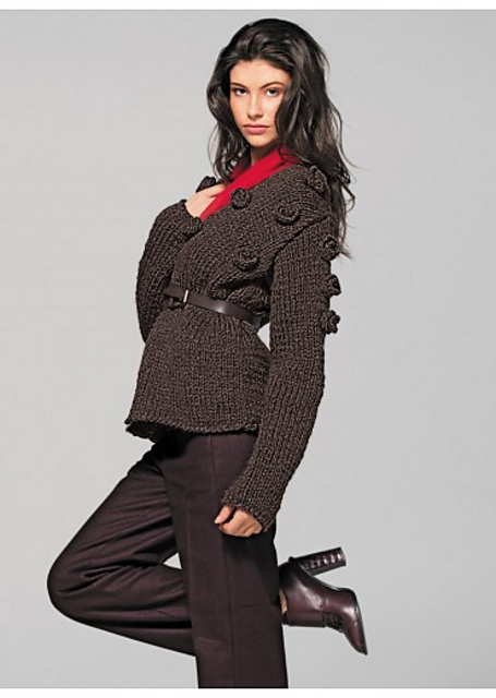 124 Veste col V