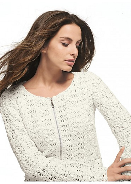 Sweat à capuche zippé blanc - France