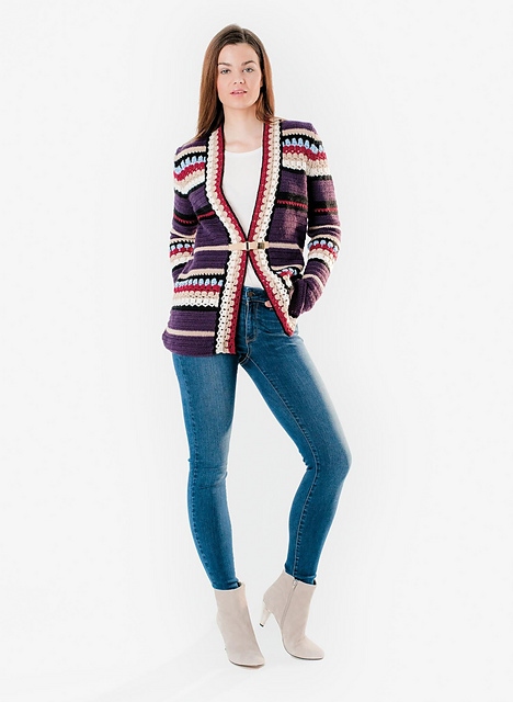 516 Gilet au crochet - M0559