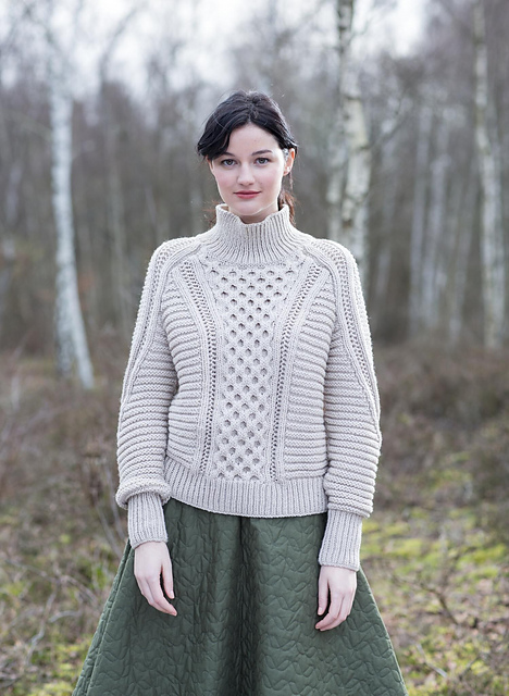 Pull à torsades - M0594