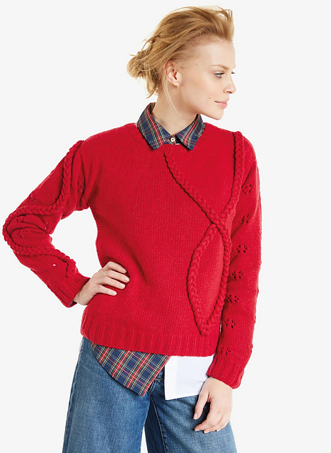 Pull fausse torsade - M1005