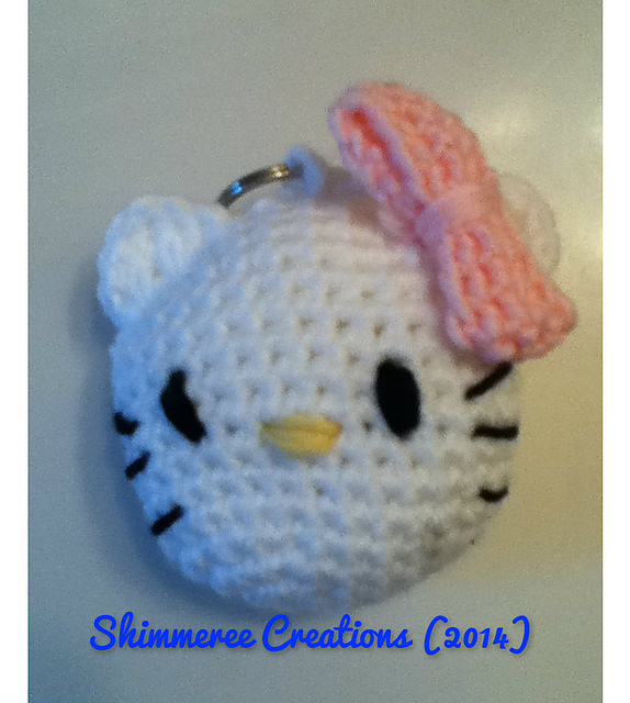 Amigurumi Kitten Keychain