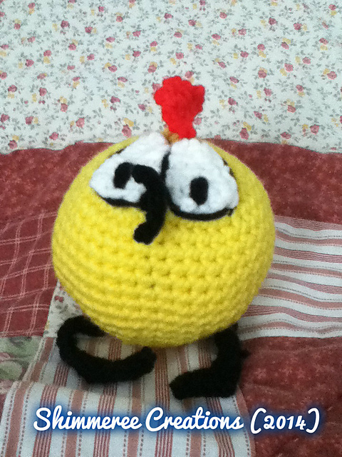 Amigurumi Yellow Chicken
