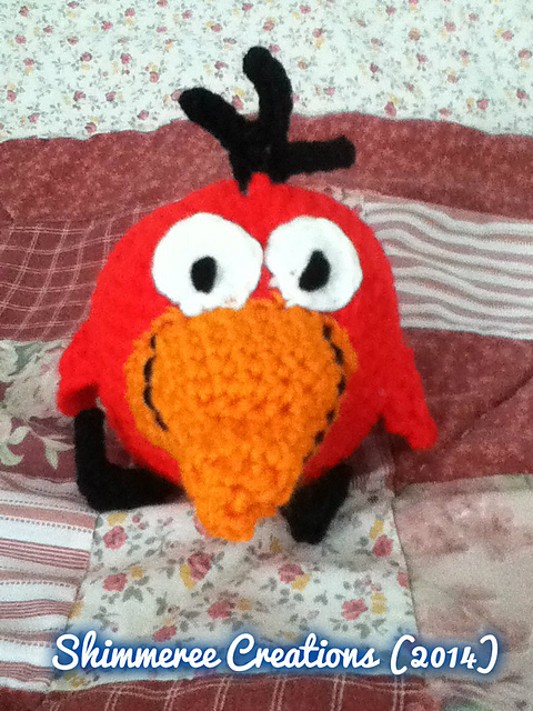 Amigurumi Red Robin