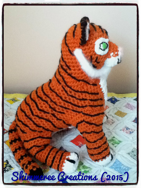 Amigurumi Striped Tiger