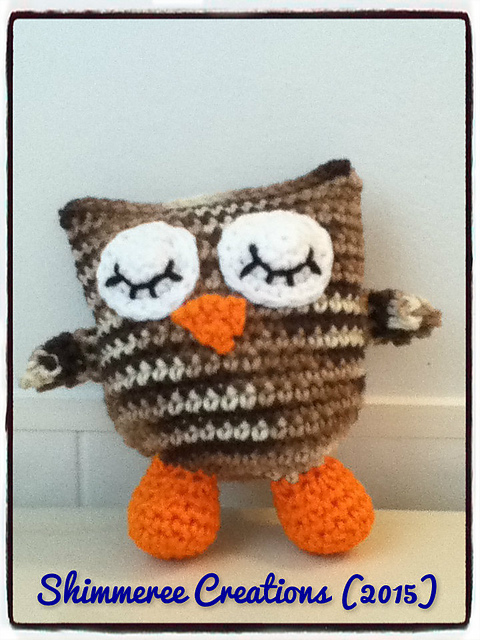 Amigurumi Baby Sleepy Owl