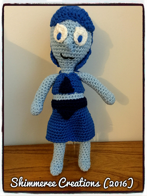 Amigurumi Blue Ocean Girl