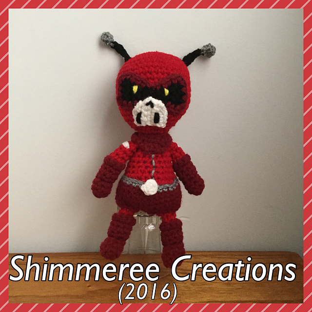 Amigurumi Little Red Martian