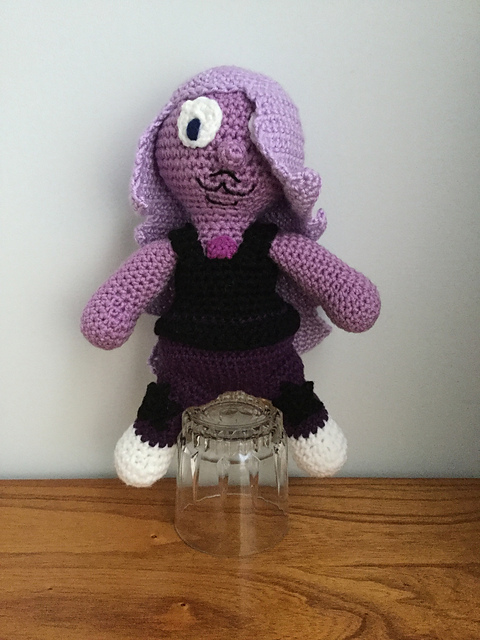 Amigurumi Purple Girl
