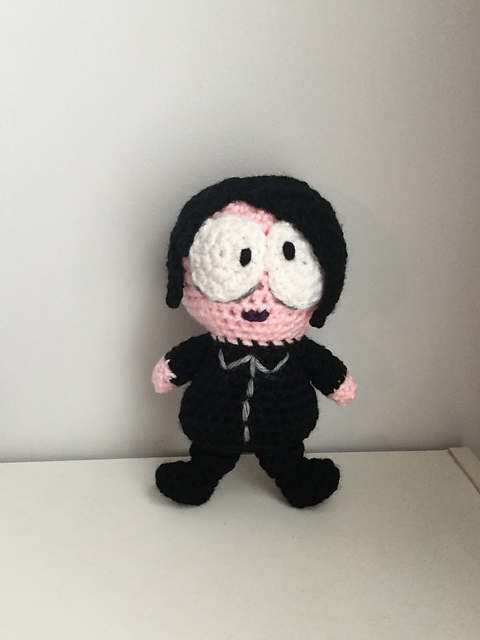 Amigurumi Finn the Goth Boy