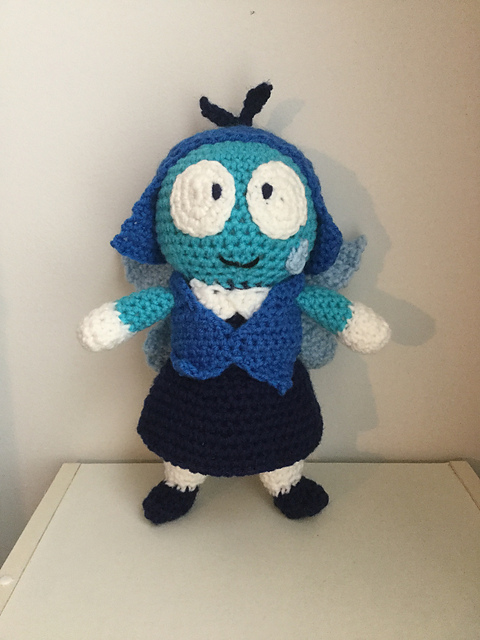 Amigurumi Blue Fairy Girl