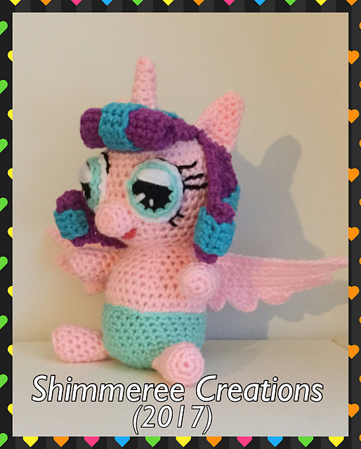 Amigurumi Baby Alicorn