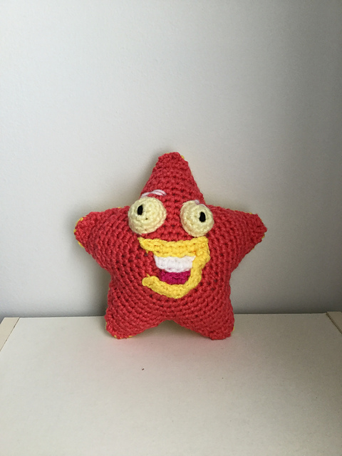Amigurumi Steve the Starfish