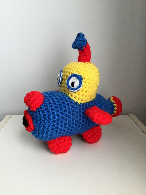 Amigurumi Submarine Clown