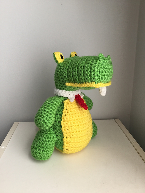 Amigurumi Corey the Crocodile