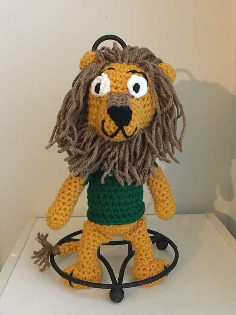 Amigurumi Luke the Lion
