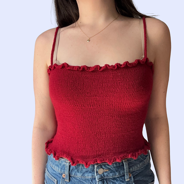 Ravelry: Choupette Camisole pattern by Tamara Jordan