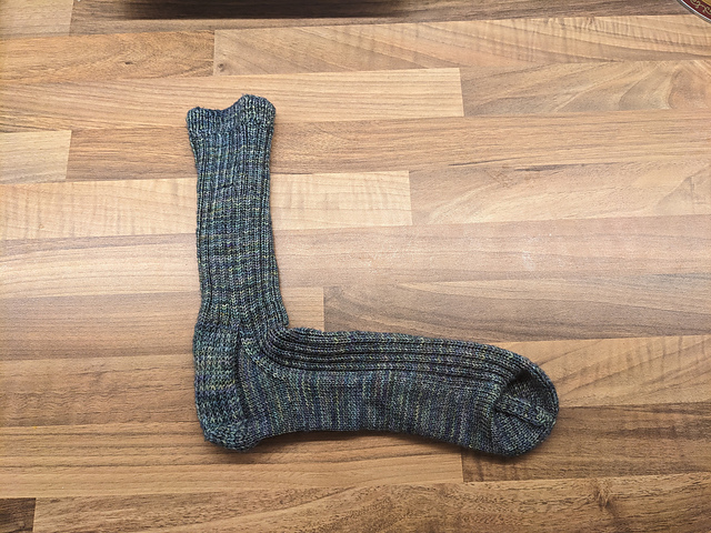 Husband's Ribbed Socks