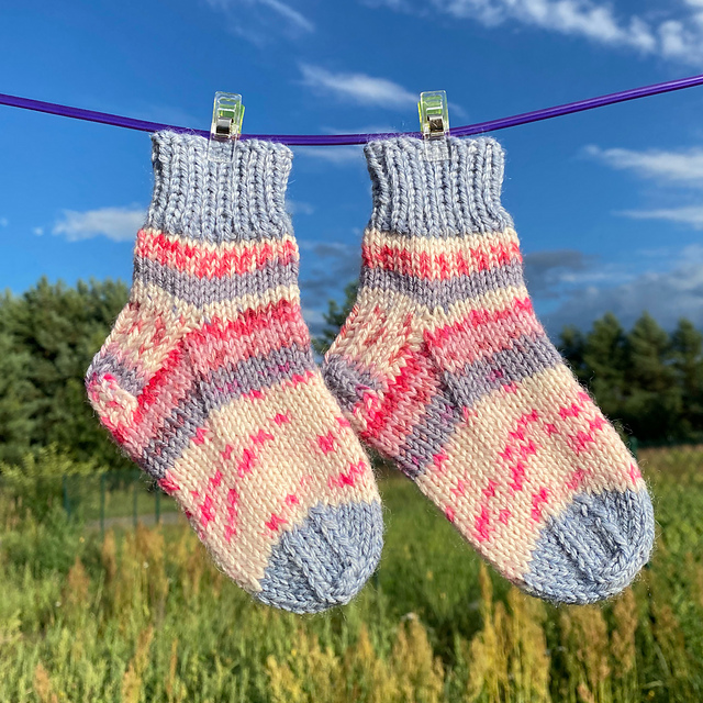 Baby’s First Birthday Socks