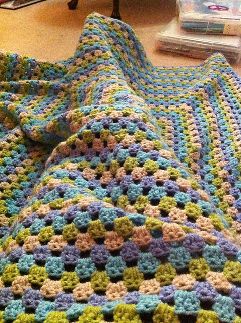 Granny Square Blanket