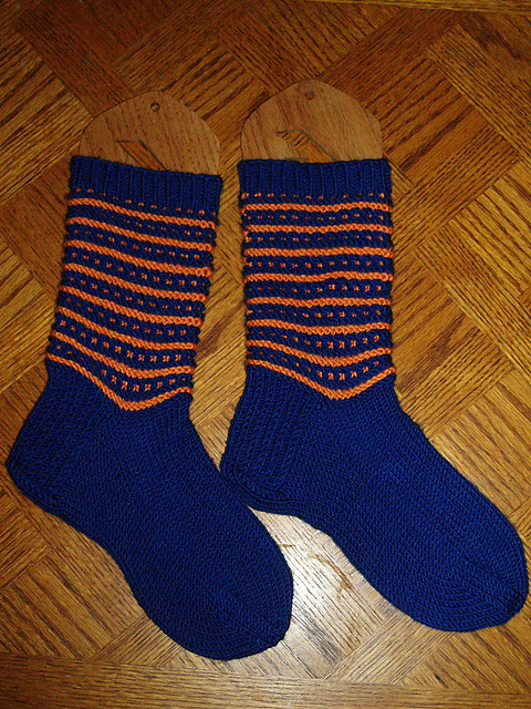 Squares and Stripes Socks