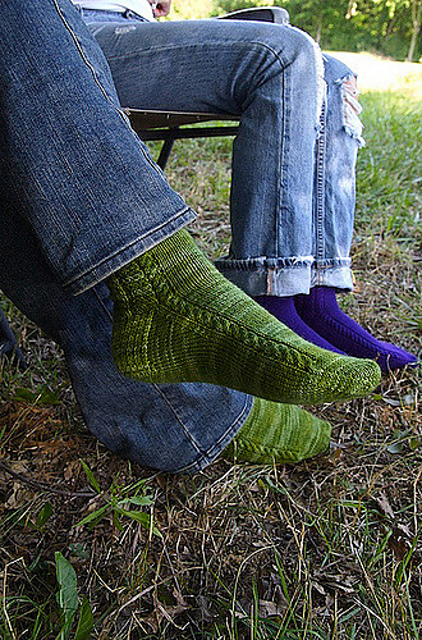 Twists and Turns Socks
