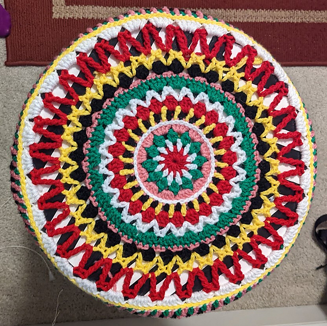 Jamaican Vibes Stool Cover