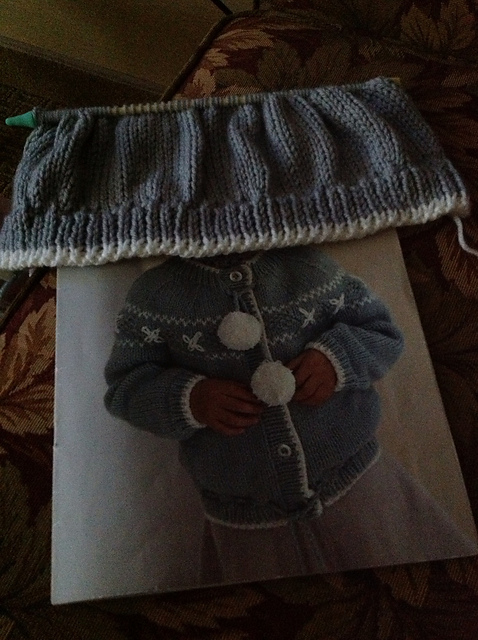 Design B two color cardigan