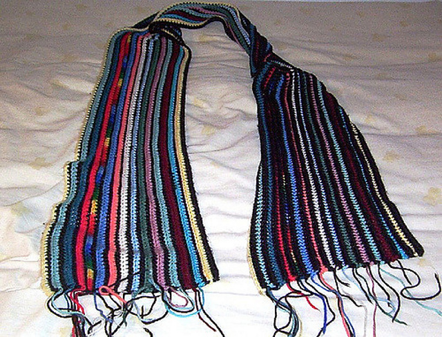 Stashaholic's Scrapalicious Scarf