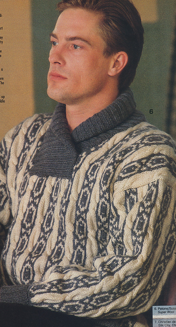 #06 Cabled Stranded Pullover