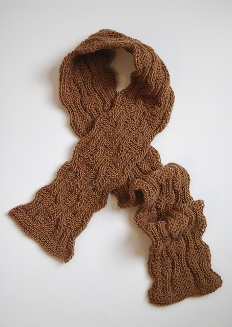 Ravelry: Wavy Gravy Scarf pattern by Laura Ricketts