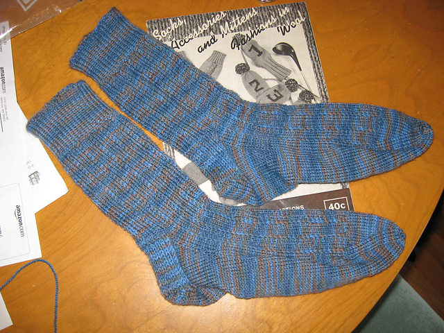 No. 820 Slip Stitch Socks