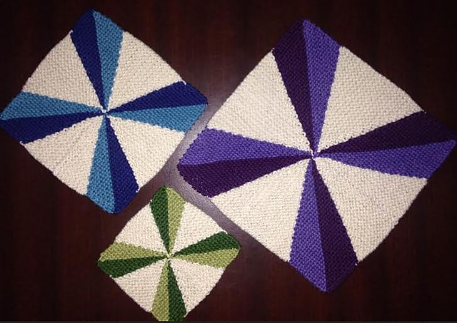 Mariner's Compass Dishcloth